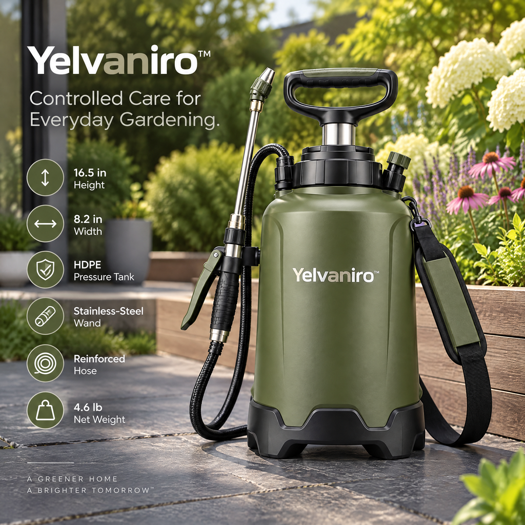 Yelvaniro™ Pressure Garden Sprayer
