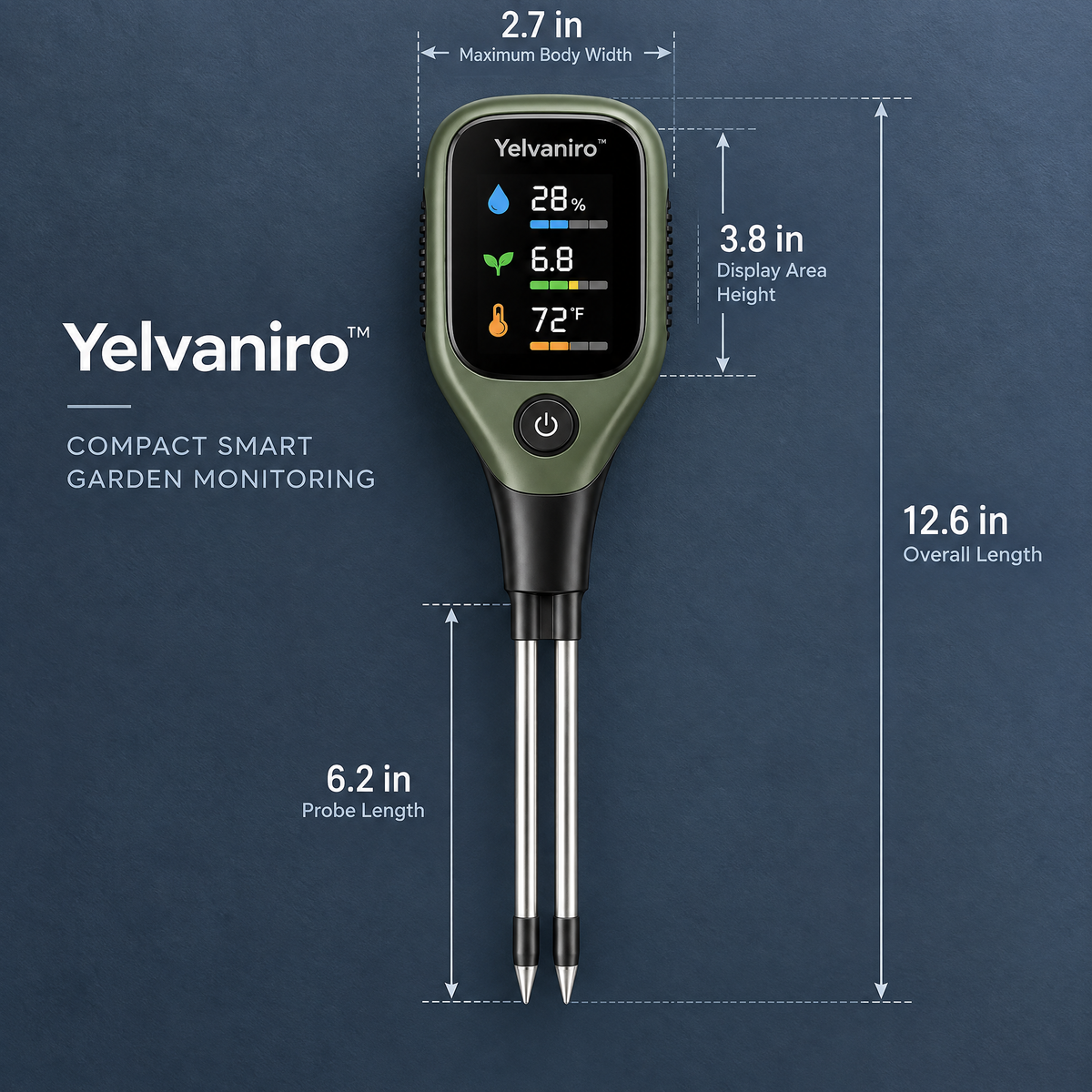 Yelvaniro™ Smart Soil Tester