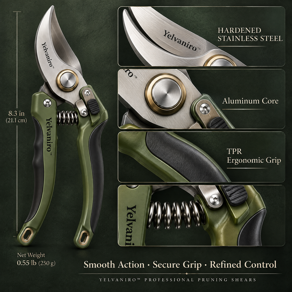 Yelvaniro™ Professional Pruning Shears