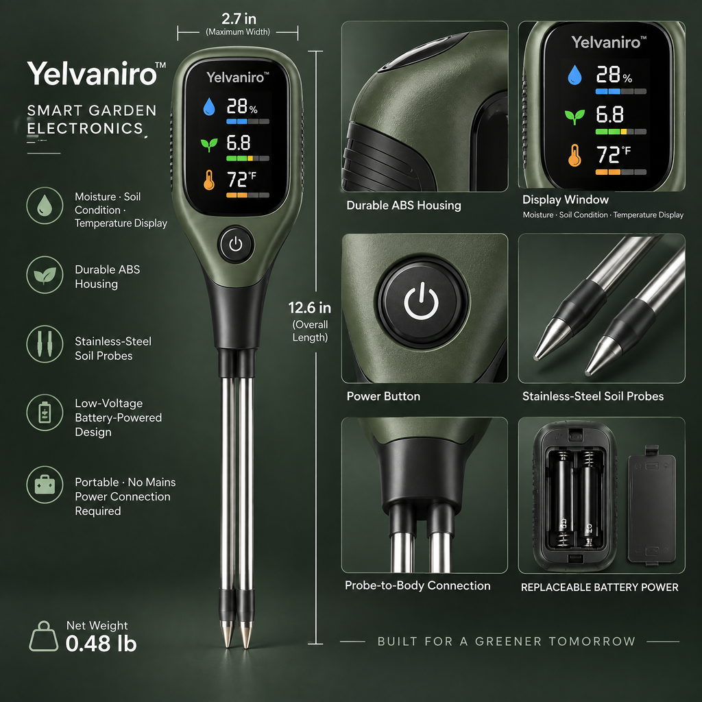 Yelvaniro™ Smart Soil Tester