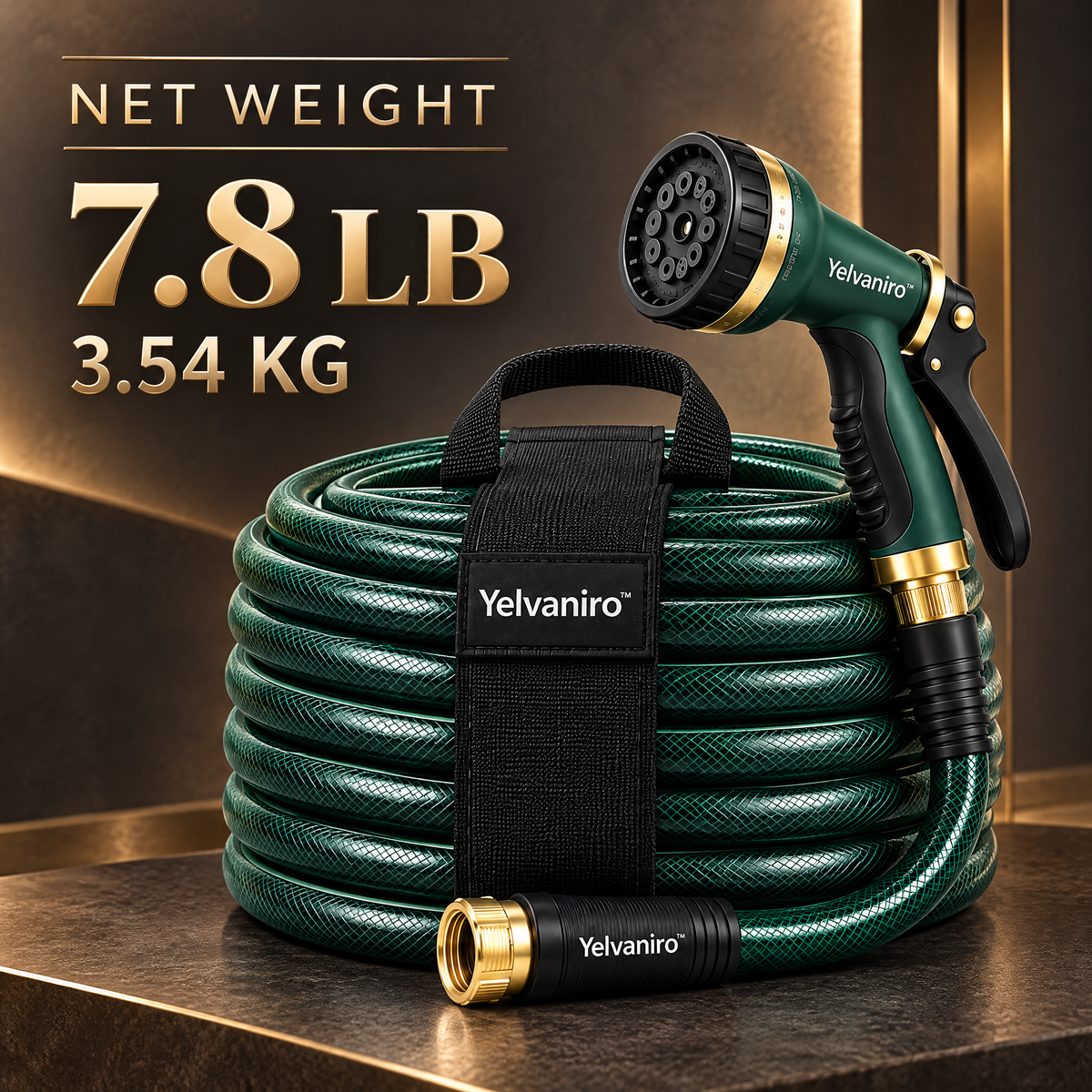 Yelvaniro™ Reinforced Garden Hose Set