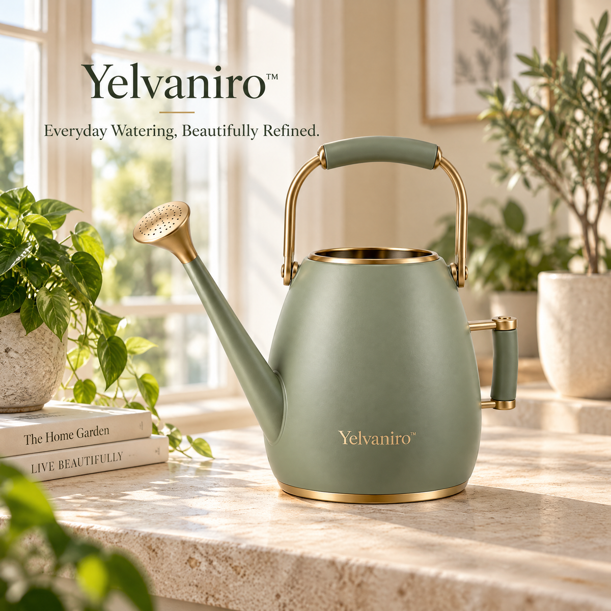Yelvaniro™ Elegant Watering Can