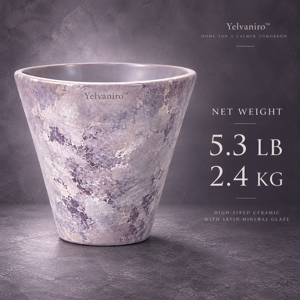 Yelvaniro™ Orchid Display Ceramic Planter