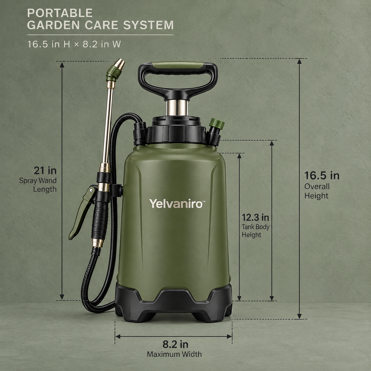 Yelvaniro™ Pressure Garden Sprayer
