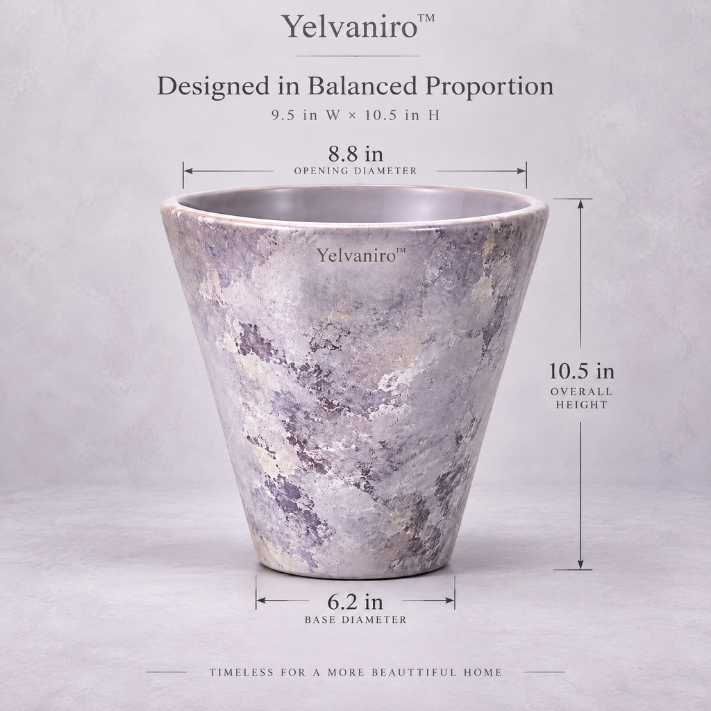 Yelvaniro™ Orchid Display Ceramic Planter