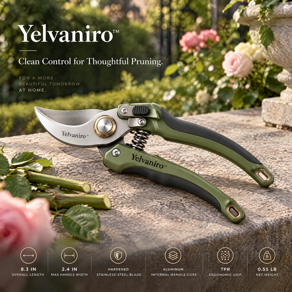 Yelvaniro™ Professional Pruning Shears